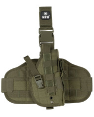 Leg Holster, "MOLLE", right, OD green