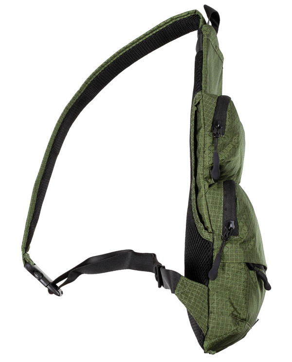 Shoulder Bag, OD green, Rip Stop, Nylon