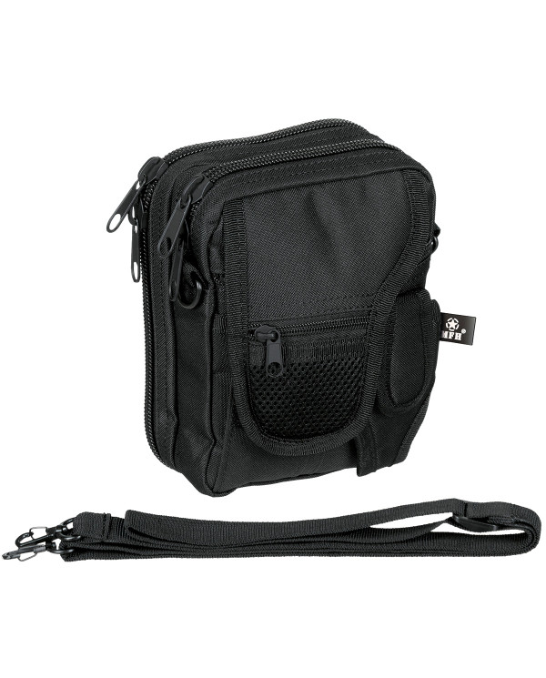 Shoulder Bag, black,  with detachable holster