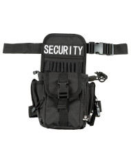 Hip- and Leg Bag, "Security", black