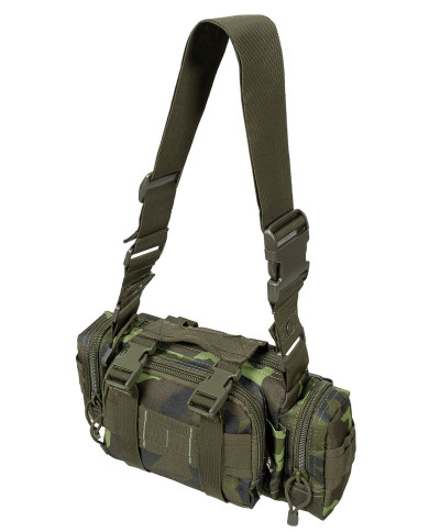 Hip- and Shoulder Bag,  M 95 CZ camo