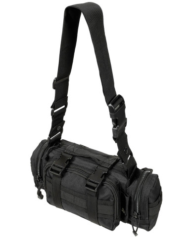 Hip- and Shoulder Bag, black