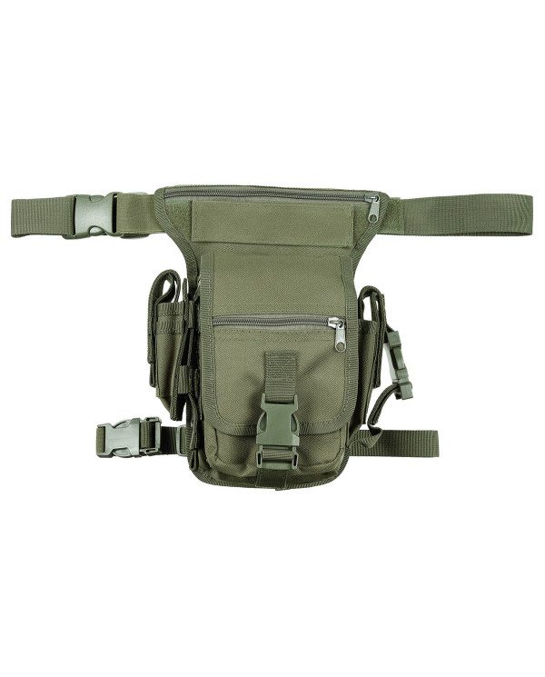 Hip Bag, OD green, leg- and belt fixation