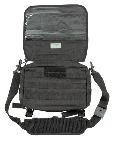 Shoulder Bag, "MOLLE", black
