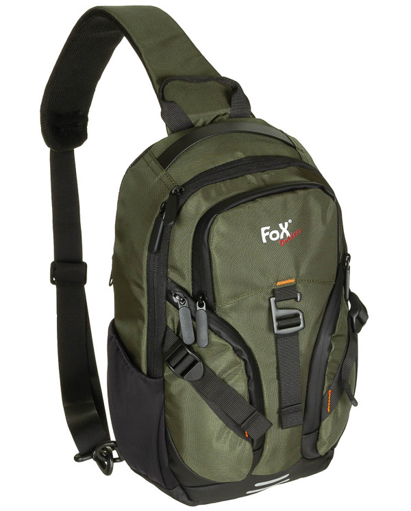 Shoulder Bag, "Travel Sling", OD green