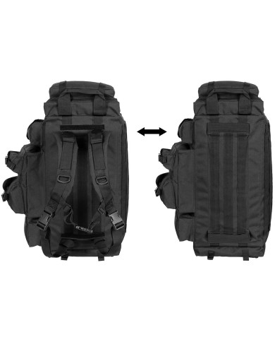 Duffel Backpack, "Operation 70", black