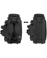 Duffel Backpack, "Operation 70", black