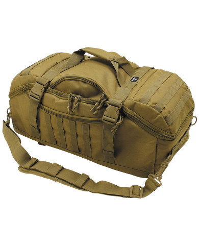 Duffel Backpack, "Travel", coyote tan