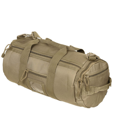 Operation Bag, round, "MOLLE", coyote tan