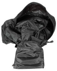 Garment Bag, foldable,  black