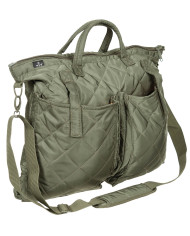 BW Flight Helmet Bag, with shoulder strap, OD green