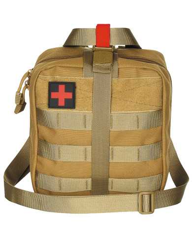 Pouch, First Aid, large, "MOLLE IFAK", coyote tan