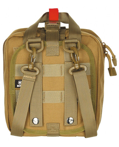 Pouch, First Aid, large, "MOLLE IFAK", coyote tan