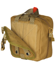 Pouch, First Aid, large, "MOLLE IFAK", coyote tan