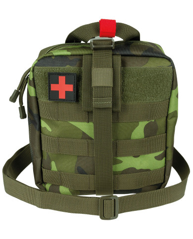 Pouch, First Aid, large, "MOLLE IFAK", M 95 CZ camo