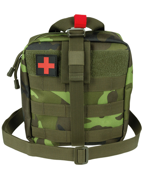 Pouch, First Aid, large, "MOLLE IFAK", M 95 CZ camo