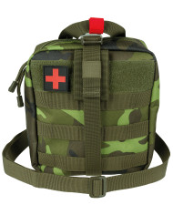 Pouch, First Aid, large, "MOLLE IFAK", M 95 CZ camo