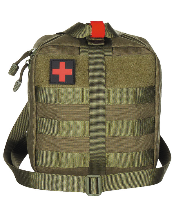 Pouch, First Aid, large, "MOLLE IFAK", OD green