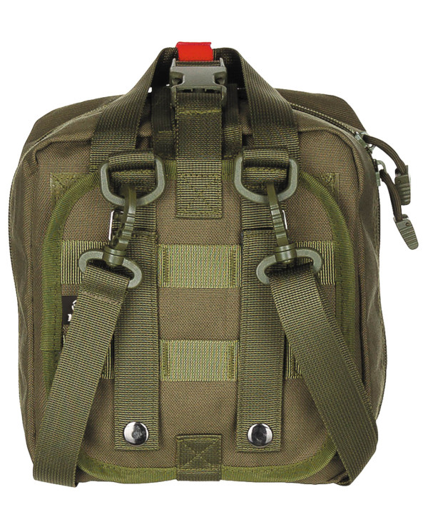 Pouch, First Aid, large, "MOLLE IFAK", OD green