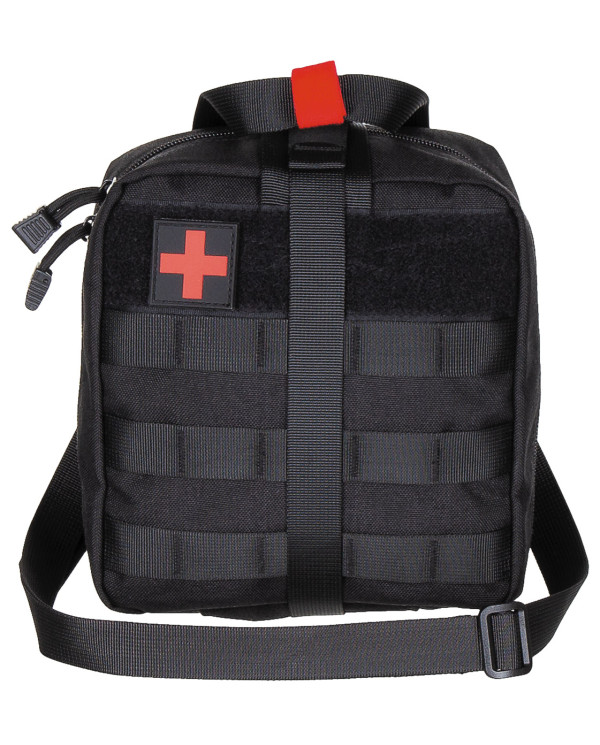 Pouch, First Aid, large, "MOLLE IFAK", black