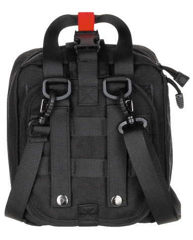 Pouch, First Aid, large, "MOLLE IFAK", black
