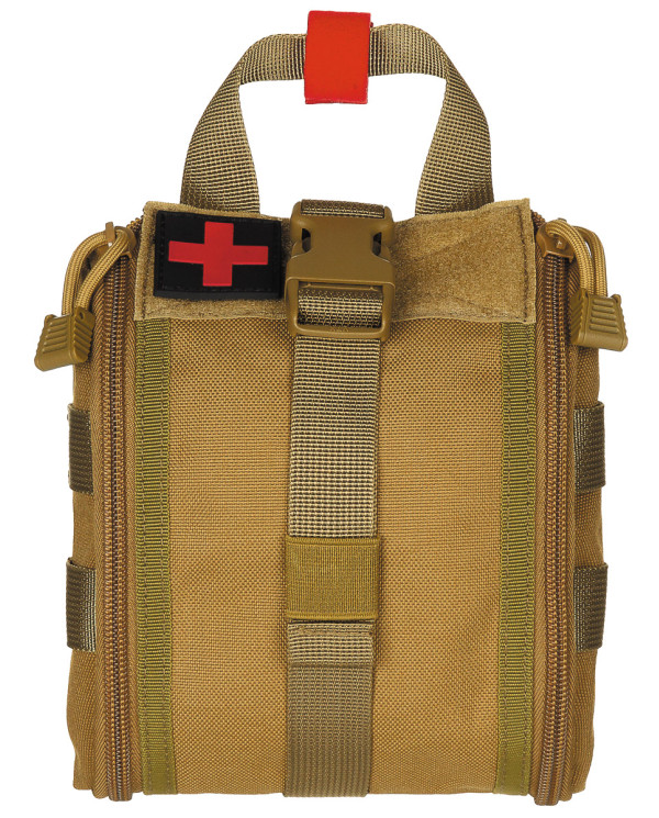 Pouch, First Aid, small,  "MOLLE IFAK", coyote tan
