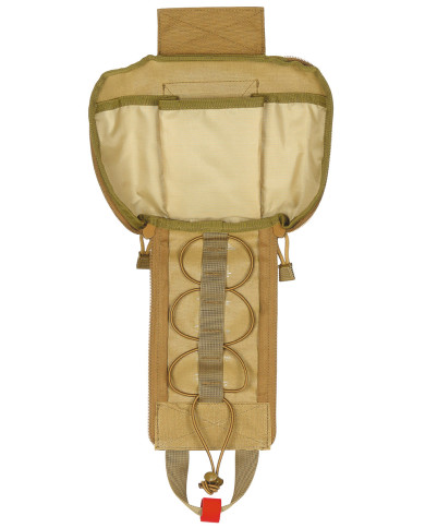 Pouch, First Aid, small,  "MOLLE IFAK", coyote tan