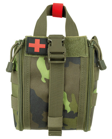 Pouch, First Aid, small,  "MOLLE IFAK", M 95 CZ camo