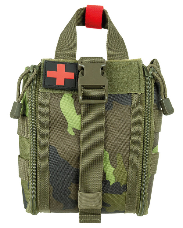 Pouch, First Aid, small,  "MOLLE IFAK", M 95 CZ camo