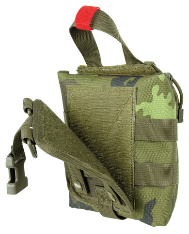 Pouch, First Aid, small,  "MOLLE IFAK", M 95 CZ camo