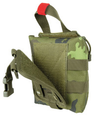 Pouch, First Aid, small,  "MOLLE IFAK", M 95 CZ camo