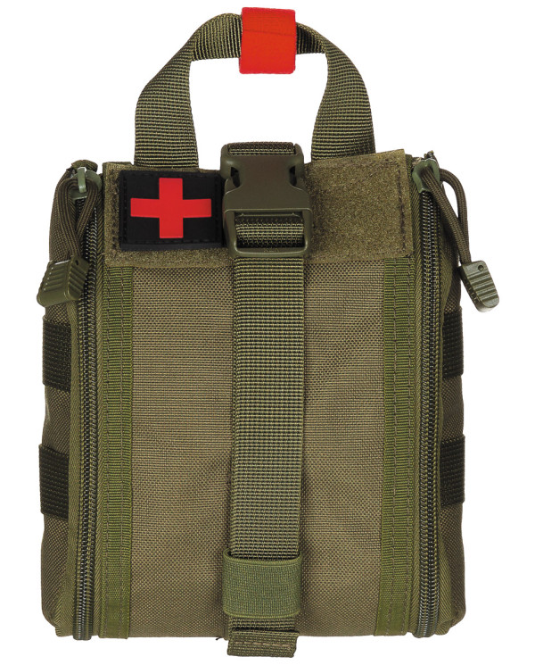Pouch, First Aid, small,  "MOLLE IFAK", OD green
