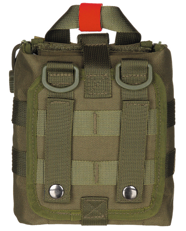 Pouch, First Aid, small,  "MOLLE IFAK", OD green