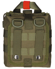 Pouch, First Aid, small,  "MOLLE IFAK", OD green