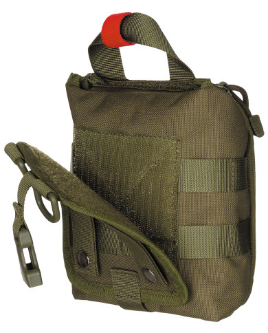 Pouch, First Aid, small,  "MOLLE IFAK", OD green