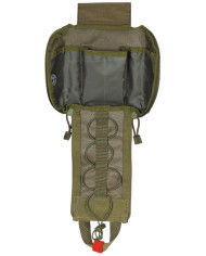 Pouch, First Aid, small,  "MOLLE IFAK", OD green
