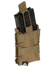 Magazine Pouch, "Bungee Lock",   coyote tan
