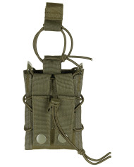 Magazine Pouch, "Bungee Lock", OD green