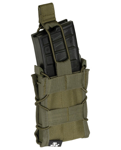 Magazine Pouch, "Bungee Lock", OD green