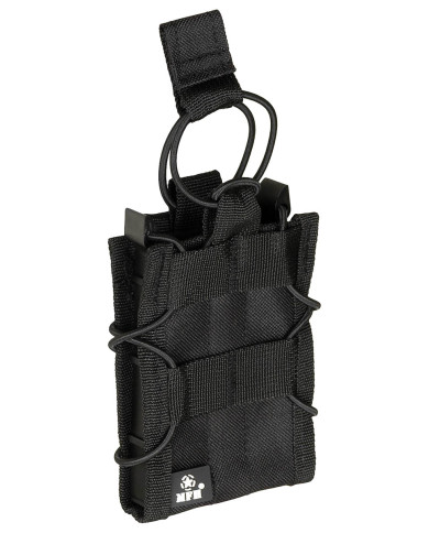 Magazine Pouch, "Bungee Lock",   black