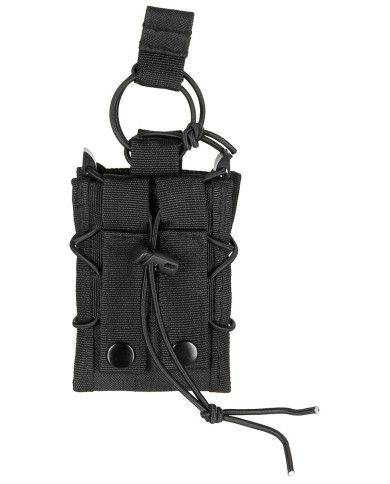 Magazine Pouch, "Bungee Lock",   black