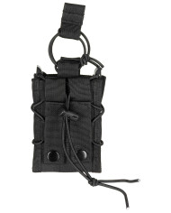 Magazine Pouch, "Bungee Lock",   black