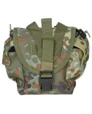 Drinking Bottle Pouch, "MOLLE", flecktarn