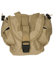 Drinking Bottle Pouch, "MOLLE", coyote tan