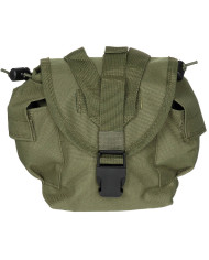 Drinking Bottle Pouch, "MOLLE", OD green