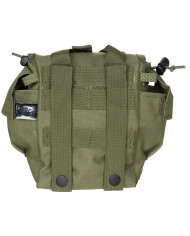 Drinking Bottle Pouch, "MOLLE", OD green