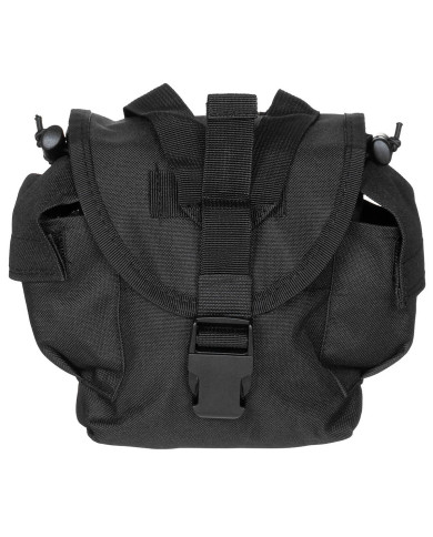 Drinking Bottle Pouch, "MOLLE", black
