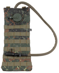 Hydration Pack, "MOLLE", 2.5 l, with TPU bladder, flecktarn