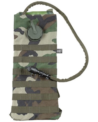 Hydration Pack, "MOLLE", 2.5 l, with TPU bladder, woodland