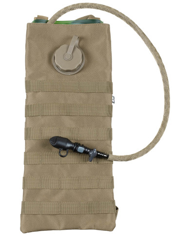 Hydration Pack, "MOLLE", 2.5 l, with TPU bladder, coyote tan